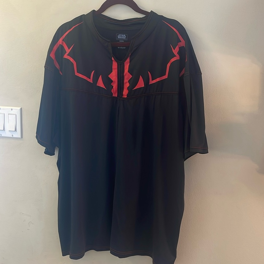 Star Wars Galaxy's Edge Darth Maul Shirt Costume Lightweight Men's XXXL
